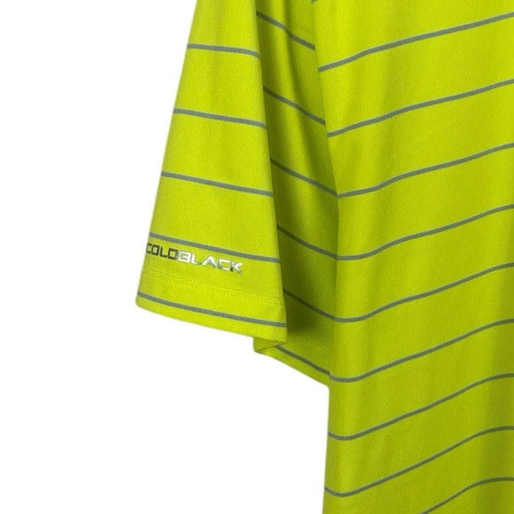 PO846 Men’s Under Armour Loose Fit Striped Performance Polo Shirt XL - Picture 3 of 5